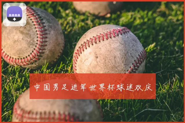 中国男足进军世界杯球迷欢庆
